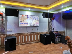 LẮP BỘ DÀN KARAOKE CAF CAO CẤP CHO CHỊ CHỦ KHO VÃI GẦN 200 TRIỆU